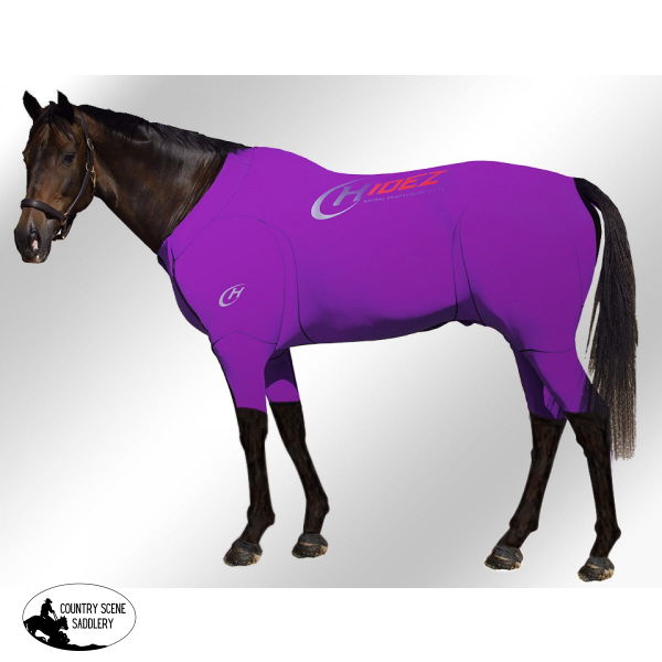 Equine Active Suit Printed Purple