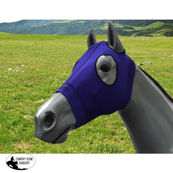 Equine Compression Hood Purple