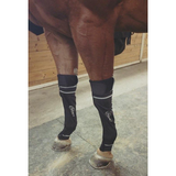 EQUINE ICE COMPRESSION SOCK Black. - Country Scene Saddlery and Pet Supplies