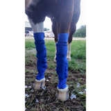 EQUINE ICE COMPRESSION SOCK - BLUE . - Country Scene Saddlery and Pet Supplies