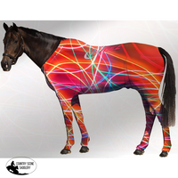 Equine Suit Printed Neon Lights