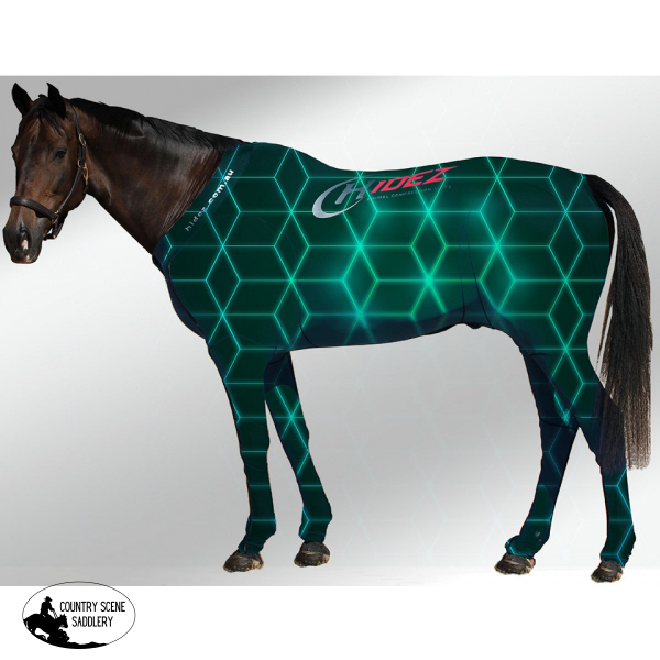Equine Suit Printed Neon Squares