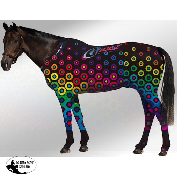 Equine Travel & Recovery Suit Printed- Bullseye Printed