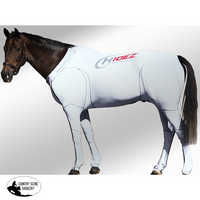 Equine Travel & Recovery Suit Printed- White Printed