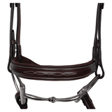 Exceptional Quality Padded Anatomical Hunter Bridle - Country Scene Saddlery and Pet Supplies