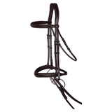 Exceptional Quality Padded Anatomical Hunter Bridle - Country Scene Saddlery and Pet Supplies