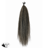 False Tail Standard Length - DARK GREY - Double / 75cm / Light Mixed Chestnut - Horse Tails