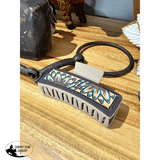 Faux Leather Sunflower Hair Clip - Country Scene Saddlery and Pet Supplies