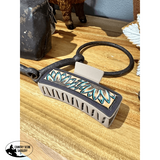 Faux Leather Sunflower Hair Clip - Country Scene Saddlery and Pet Supplies