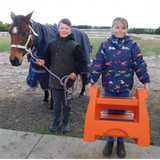 Ferrari Trifecta Saddle Stand 3 in 1 Blue Postage to be quoted,. - Country Scene Saddlery and Pet Supplies