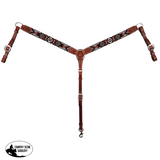 FLAT INFINITY BEADED BREAST COLLAR - Country Scene Saddlery and Pet Supplies