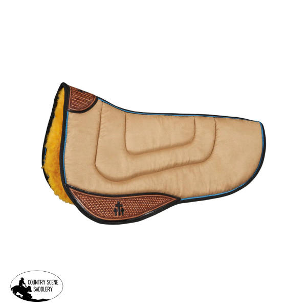 Fleece Lined Round Saddle Pad - Country Scene Saddlery and Pet Supplies