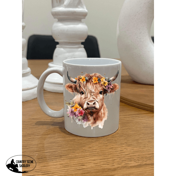 Floral Highland Mug Gift Items