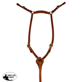 Fort Worth 5/8 Stockmans Breastplate Chestnut Bridles