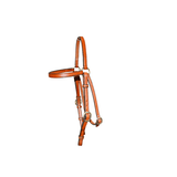 Fort Worth 5/8" Barcoo Bridle Head - Chestnut - Country Scene Saddlery and Pet Supplies