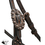 Fort Worth Antique Beaded Headstall - Country Scene Saddlery and Pet Supplies