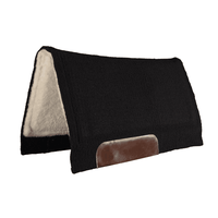 Fort Worth Barrel Contoured Saddle Pad - 28 X 34 Western Pads