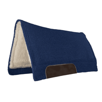 Fort Worth Barrel Contoured Saddle Pad - 28 X 34 Western Pads