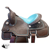 Fort Worth Barrel Racing Saddle with Buckstitcht - Country Scene Saddlery and Pet Supplies