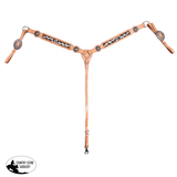 Fort Worth Beaded Leopard Breast Collar | Tan - Country Scene Saddlery and Pet Supplies