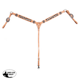 Fort Worth Beaded Leopard Breast Collar | Tan - Country Scene Saddlery and Pet Supplies