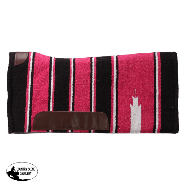 Fort Worth Contoured Navajo Saddle Pad - 31’ X Western