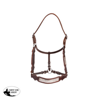 Fort Worth Dakota Leather Halter With Bling Horse Halters