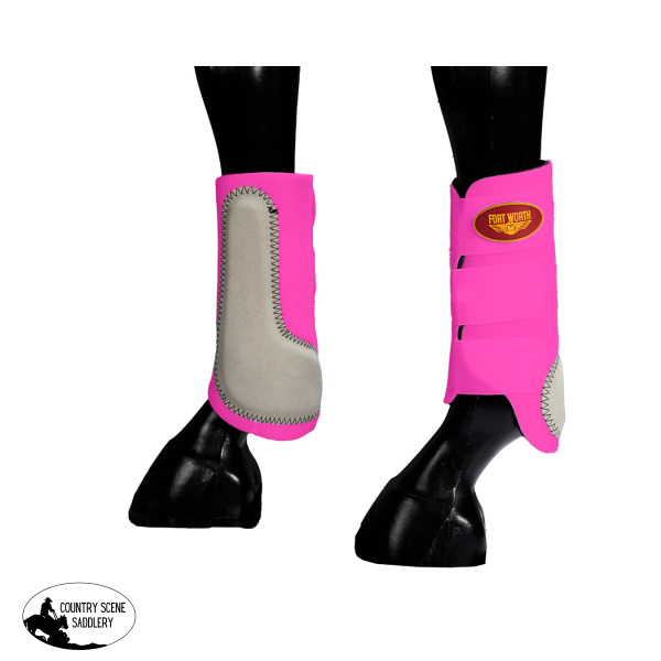 Fort Worth Easy Fit Splint Boots - Pink Tendon