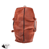 Fort Worth Heavy Duty leather Duffle Bag - Country Scene Saddlery and Pet Supplies