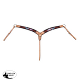 Fort Worth Pink Apache Breastcollar. - Country Scene Saddlery and Pet Supplies