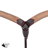 Fort Worth Rough Out Breastcollar - Country Scene Saddlery and Pet Supplies