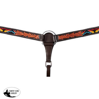 Fort Worth Sunset Steer Head Breastcollar - Country Scene Saddlery and Pet Supplies