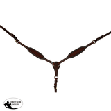 Fort Worth Turquoise Basket Breastcollar - Country Scene Saddlery and Pet Supplies