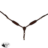 Fort Worth Turquoise Basket Breastcollar - Country Scene Saddlery and Pet Supplies