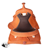 Fort Worth Western Pleasure Saddle Basket Weave - Country Scene Saddlery and Pet Supplies