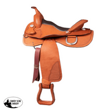 Fort Worth Western Pleasure Saddle Basket Weave - Country Scene Saddlery and Pet Supplies