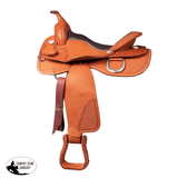 Fort Worth Western Pleasure Saddle Basket Weave - Country Scene Saddlery and Pet Supplies
