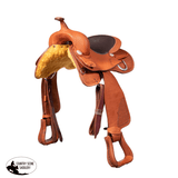 Fort Worth Western Pleasure Saddle Basket Weave - Country Scene Saddlery and Pet Supplies