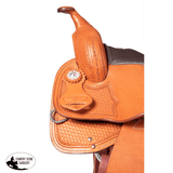 Fort Worth Western Pleasure Saddle Basket Weave - Country Scene Saddlery and Pet Supplies