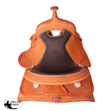Fort Worth Western Pleasure Saddle Basket Weave - Country Scene Saddlery and Pet Supplies