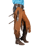 Fort Worth Work Chink Suede Chaps - Country Scene Saddlery and Pet Supplies