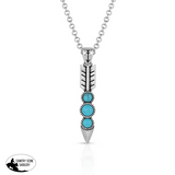 Free Falling Silver Arrow Necklace - Country Scene Saddlery and Pet Supplies