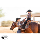Girl's Papillion Show Blouse, Black - Country Scene Saddlery and Pet Supplies