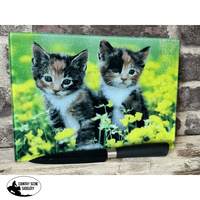 Glass Chopping Board - Cats Gift Items