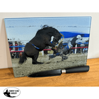 Glass Chopping Board - Rodeo Shot Gift Items