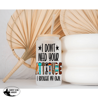 Glass Coffee Cup - Attitude Gift Items