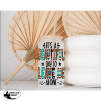 Glass Coffee Cup - Beautiful Day Gift Items