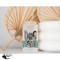 Glass Coffee Cup - Dog Mama Gift Items