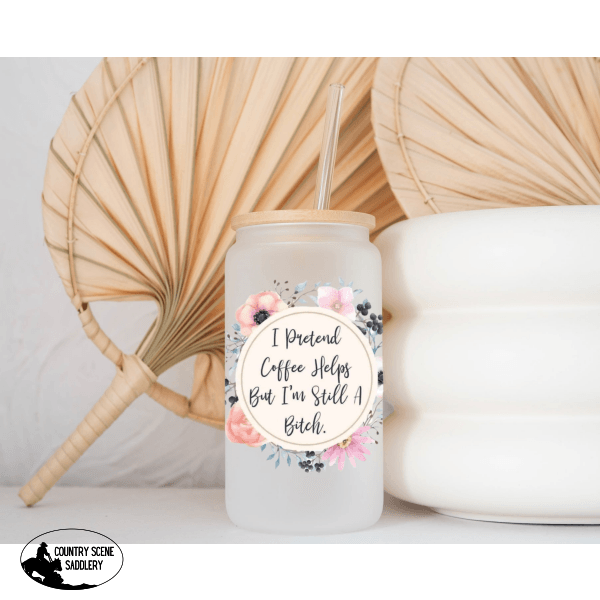 Glass Coffee Cup - Helps Gift Items