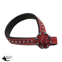 New! Glitter Leather Tie Down Keeper. Posted.* Filigree / Painted Print Spur Straps